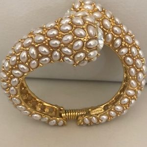 Kenneth Jay Lane  Yellow Gold Plated Bracelet